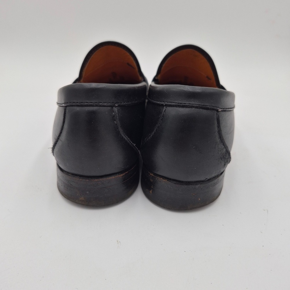 Allen Edmonds Paxton Black Leather Penny Loafers Mens 9.5 C Made in USA 42020 - Picture 3 of 9